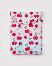 Load image into Gallery viewer, Baggu Puffy Laptop Sleeve 13"/14" Cherries