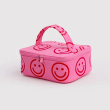 Load image into Gallery viewer, Baggu Small Cosmetic Case - Azalea Pink Happy