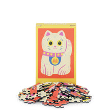 Load image into Gallery viewer, Happily Lucky Cat - 99 Piece Mini Jigsaw Puzzle