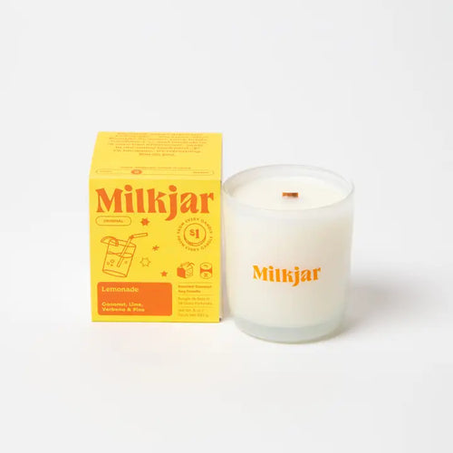 Milkjar Lemonade - Coconut, Lime & Pine Coconut Soy 8 oz Candle