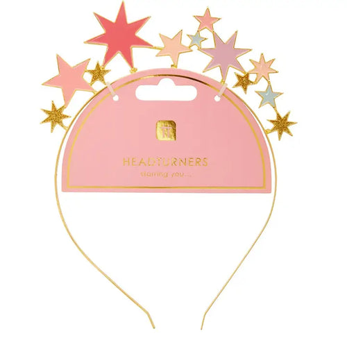 Pink Star Headband