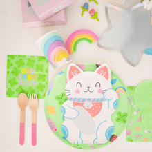 Load image into Gallery viewer, Lucky Me Cat Large Plates