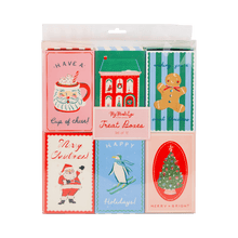 Load image into Gallery viewer, Christmas Treat Advent Calendar Boxes (Pack of 12)