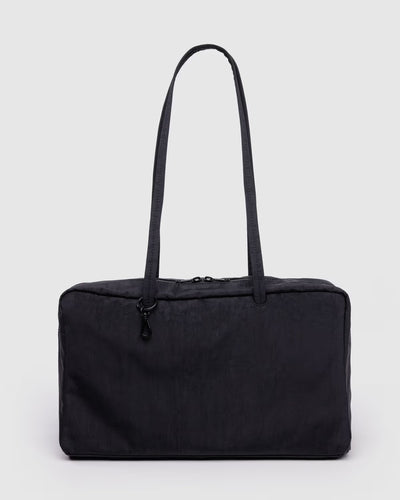 Baggu Medium Nylon Bowler Bag Black