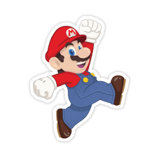 Load image into Gallery viewer, Super Retro Mario - Video Game Vinyl Sticker