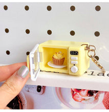 Load image into Gallery viewer, Mini Microwave Keychain Light &amp; Sound Toy
