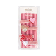 Load image into Gallery viewer, Beary Loved Hair Clips