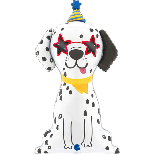Party Dog Foil Balloon
