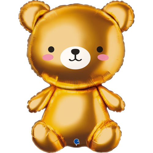 Happy Teddy Bear Foil Balloon