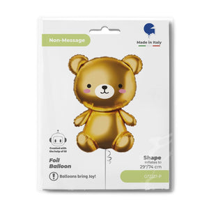 Happy Teddy Bear Foil Balloon