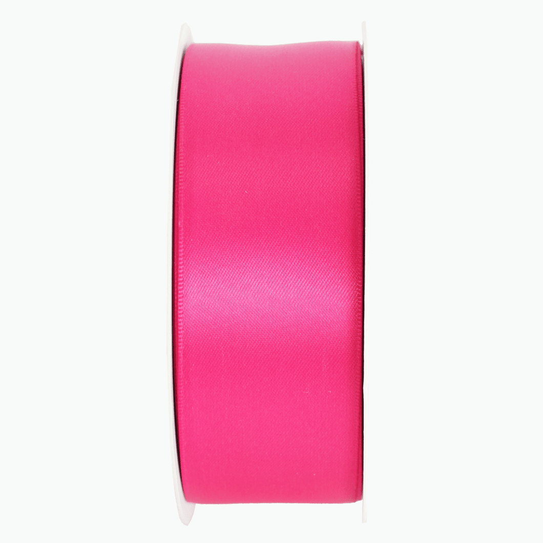 Double-Face Satin Ribbon (38mm x 30m) Hot Pink