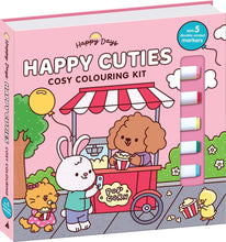 Load image into Gallery viewer, Happy Cuties Cosy Colouring Book