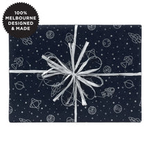 Load image into Gallery viewer, Wrapping Paper Space Race 5 metres