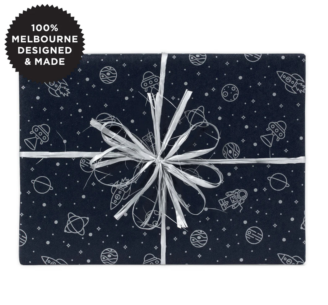 Wrapping Paper Space Race 5 metres