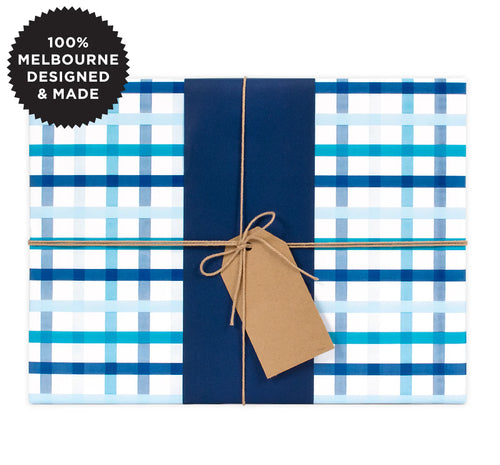 Wrapping Paper Dad Plaid 5 metres