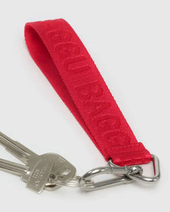 Baggu - Logo Keychain Red