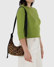 Load image into Gallery viewer, Baggu - Small Nylon Crescent Bag- Leopard