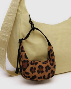 Baggu - Crescent Bag Charm Leopard