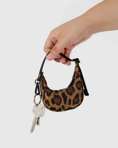 Baggu - Crescent Bag Charm Leopard