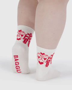Baggu Crew Socks Cowgirl