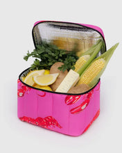 Load image into Gallery viewer, Baggu - Puffy Lunch Bag Pink Lobster