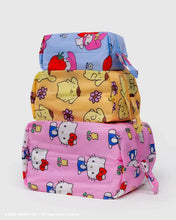 Load image into Gallery viewer, Baggu - 3D Zip Set - Hello Kitty &amp; Friends Florals