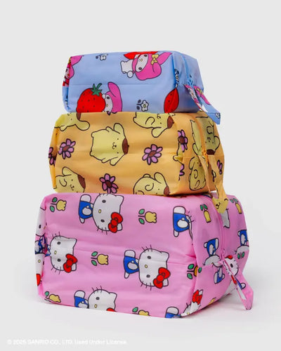 Baggu - 3D Zip Set - Hello Kitty & Friends Florals