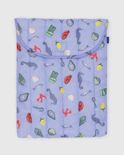 Load image into Gallery viewer, Baggu -Puffy Laptop Sleeve 13/14&quot; Sea Charms