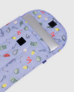 Baggu -Puffy Laptop Sleeve 13/14" Sea Charms