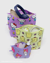 Load image into Gallery viewer, Baggu - Go Pouch Set - Hello Kitty &amp; Friends Florals