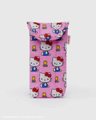 Baggu - Puffy Glasses Case - Hello Kitty Pink