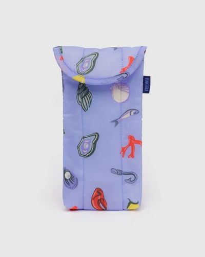 Baggu - Puffy Glasses Sleeve Sea Charms