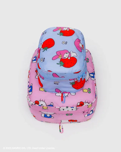 Baggu - Packing Cube Set - Hello Kitty & Friends Florals