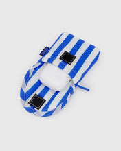 Load image into Gallery viewer, Baggu - Puffy Earbuds Case Blue Painted Stripe