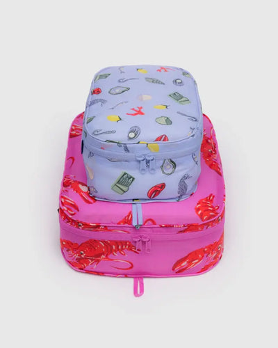 Baggu -Packing Cube Set Sea Creatures
