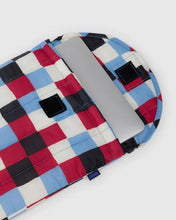Load image into Gallery viewer, Baggu - Puffy Laptop Sleeve 13&quot;14&quot; Painted Check