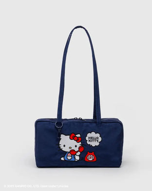 Baggu - Nylon Bowler Bag - Embroidered Hello Kitty