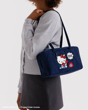 Load image into Gallery viewer, Baggu - Nylon Bowler Bag - Embroidered Hello Kitty