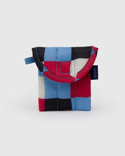 Baggu - Puffy Earbuds Case Painted Check