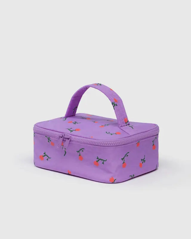 Baggu - Small Puffy Cosmetic Case Painted Wildflower