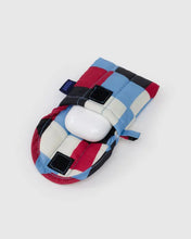 Load image into Gallery viewer, Baggu - Puffy Earbuds Case Painted Check