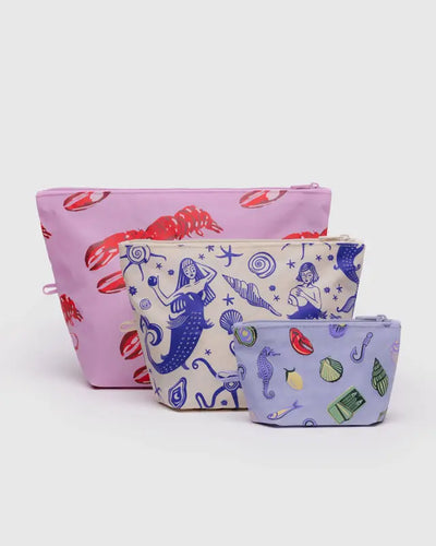 Baggu -Go Pouch Set Sea Creatures