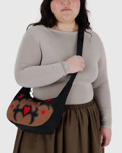 Load image into Gallery viewer, Baggu - Medium Nylon Crescent Bag Western Applique