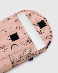 Baggu -Puffy Laptop Sleeve 13/14" Ballet Icons