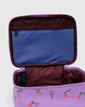 Load image into Gallery viewer, Baggu - Small Puffy Cosmetic Case Painted Wildflower