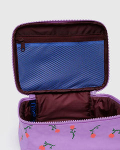 Baggu - Small Puffy Cosmetic Case Painted Wildflower