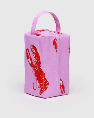 Baggu Dopp Kit Pink Lobster