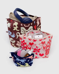 Baggu -Go Pouch Set Western Cut Outs