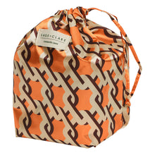 Load image into Gallery viewer, SAGE X CLARE Delphine Small Cosmetic Case - Vivid Coral