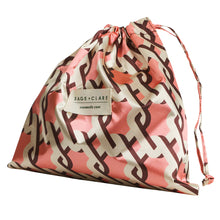 Load image into Gallery viewer, SAGE X CLARE Delphine Cosmetic Pouch - Garnet